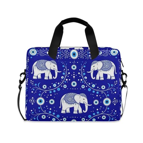 Funda para Laptop Travel 15.6" Azul con Elefantes miniatura 1