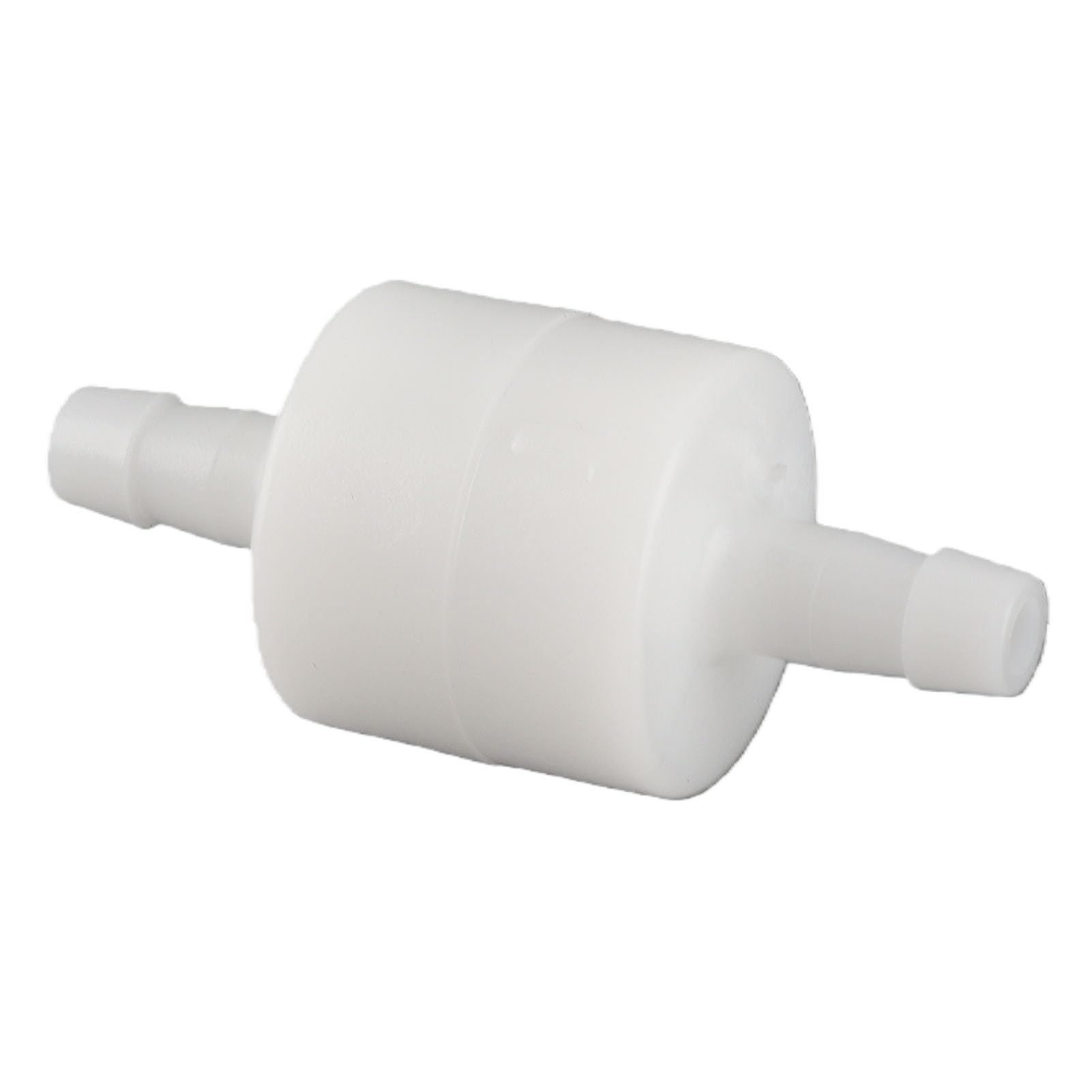 Wifehelper White Inline Check Valve Fuel Oil Water Gas Air One Way Non Return Durable For Water Fuel Gas Liquid Air (6Mm)