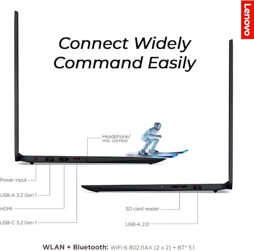 Image of Lenovo IdeaPad Slim 3 15.6 inch FHD Business Laptop, 2026 Edition, Intel N150 Processor, 8GB DDR5 RAM, 128GB SSD, Windows 11 with Microsoft 365, Portable Computer for Everyday Use