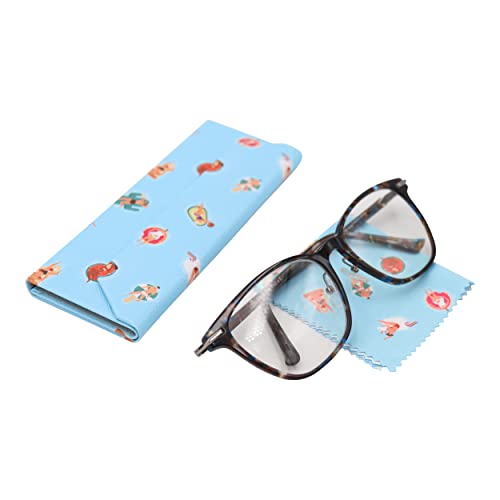 Image of Real Sic Glasses Case for Men and Women - Magnetic Folding Hard Shell Sunglass Holder - Inspired by Activities /Hobbies