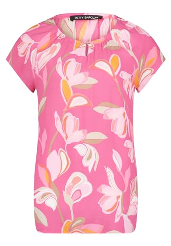 Betty Barclay Damen Casual-Bluse mit Muster Pink/Rosa,44