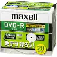 Amazon.co.jp: maxell 録画用 CPRM対応DVD-R 120分 16倍速対応