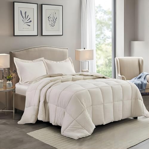 HIG Pre-Washed Down Alternative King Comforter Set