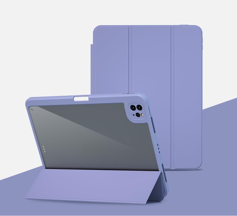 Coque iPad Pro 12.9 avec support intelligent à trois volets amovible