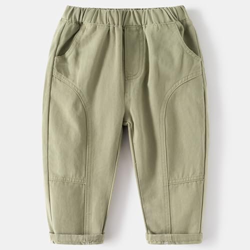 Boys Pants for Kids Solid Casual Trousers Stylish Boys' Long Pants for Everyday Use in Spring & Autumn2