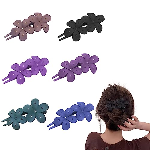 Fermaglio Per Capelli Glamour Girlz – 10 Cm, Con Cristalli Geometrici, Colore Blu Trasparente