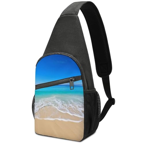 Bolso tipo sling bag para día y senderismo unisex miniatura 1