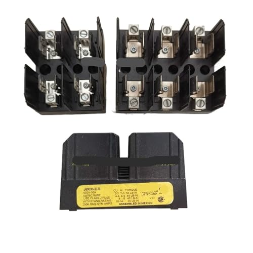 Porte-fusible J60030 3CR triphasé 600V pour cartouches JKS et LPJ
