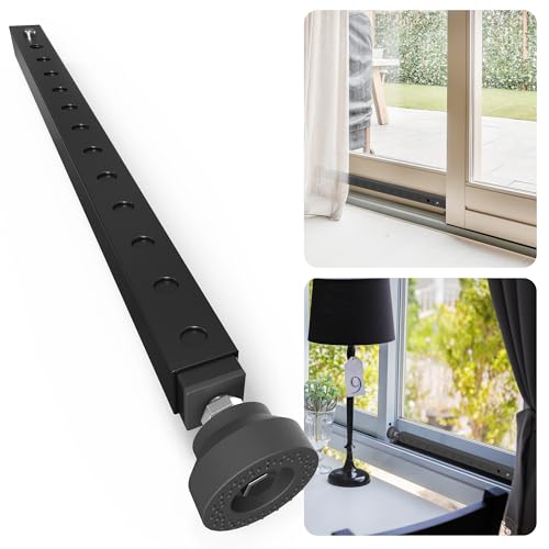 Tope de ventana para puerta corrediza de cristal de patio extensible 2
