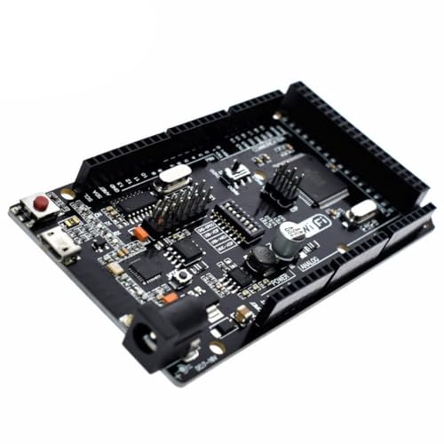 Kit de desarrollo WiFi Mega2560 R3 ATmega2560 para programación en IDE con módulo ESP8266 USB 3