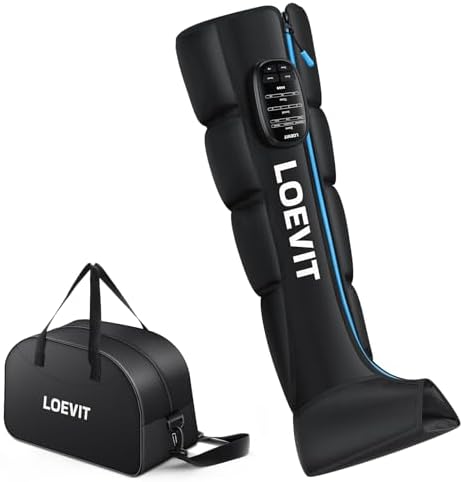 Massageador de perna de compressão de ar sem fio para alívio da d...