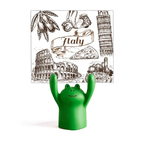 Pince-notes grenouille paysage d'Italie idée cadeau originale