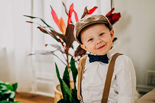 Born to Love Scally Cap Toddler and Boy's Hat Tan and Brown Newsboy Cap for Kids3