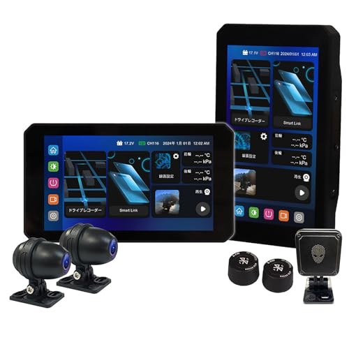 Amazon.co.jp: MAXWIN バイク用 スマートモニター ドライブレコーダー