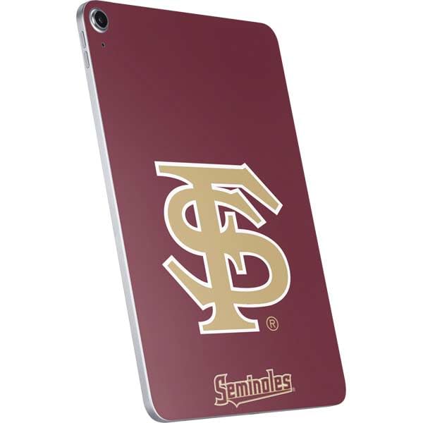 Skinit Decal Tablet Skin Compatible with iPad 11th Gen (2025) - Officially Licensed Florida State FSU Seminoles Initials Design