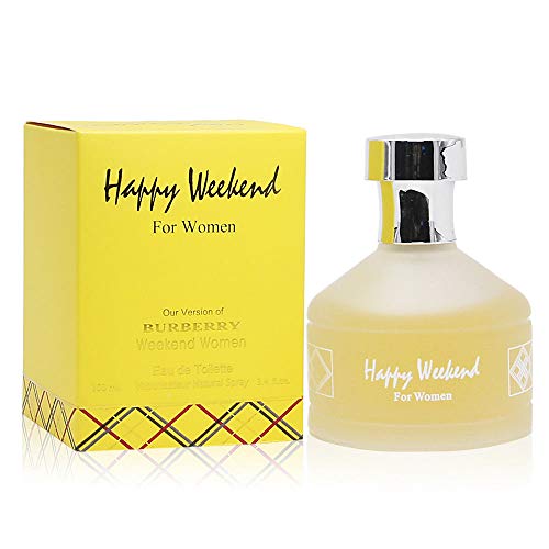 HAPPY WEEKEND for Women, 3.4 fl oz. Eau de Toilette Spray,