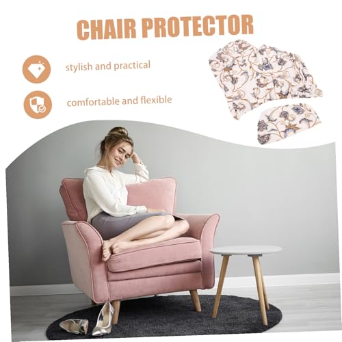 Funda elástica para silla lavable y adaptable con diseño protector en 3D 4