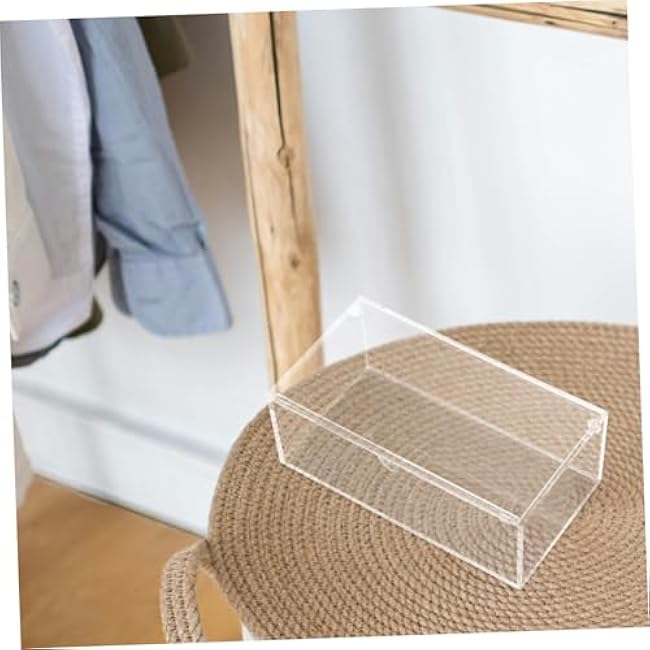 Dryer Holder Box Lid Laundry Container Organizer Lid Stylish Practical Storage Box for Beads