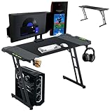 🛡️【Garantie sans soucis】Chaque table est livrée avec des instructions illustrées et est facile à assembler. Si vous avez des questions, nous serons à votre disposition dans les 24 heures. Veuillez noter que le plateau de table n'est pas réalisé d'une seule pièce, mais se compose de 4 parties distinctes.