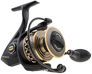 PENN 1338218 Battle II Spinning Reel, 3000