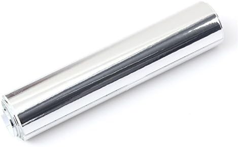 REDODECO Self Adhesive Reflective Chrome Silver Vinyl Wrap Sticker Decal Film Sheet 15inch by 60inch