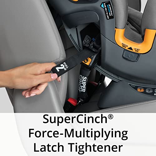 Chicco Fit4 Adapt 4-In-1 Convertible Car Seat, Rear-Facing Seat For Infants 4-40 Lbs., Forward-Facing Car Seat 25-65 Lbs., Booster 40-100 Lbs. | Ember/Black #TOP7