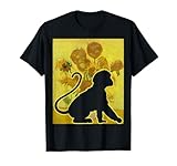 Funny Monkey Van Gogh Famous Painting