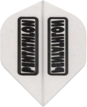 US Darts 3 Sets 9 Flights Pentathlon Standard Clear Dart Flights - 100 Micron, Ex-Tough