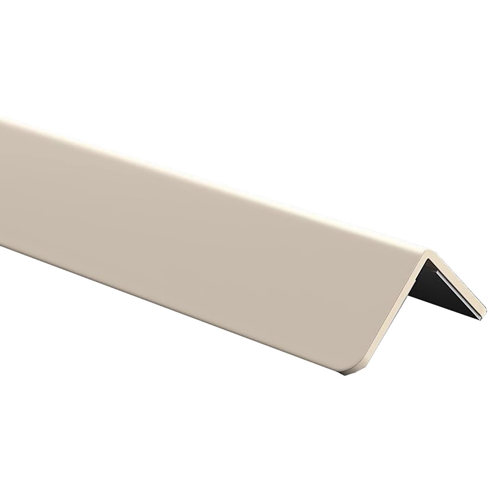 Wall Corner Protector,Plastic Wall Edge Protector,Inside & Outside Corner Guards & Caulk Strip Trim,Self Adhesive Walls Edge Protector for Furniture Corner & Edge(Beige,100x2.5cm/39x1in)