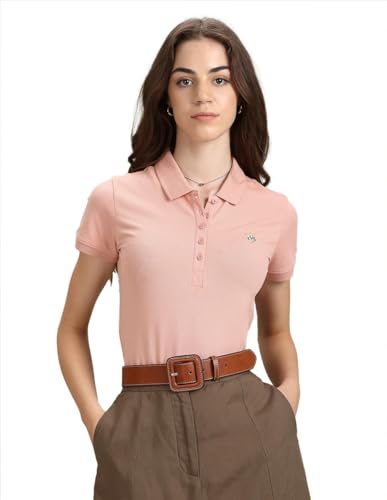 Image of U.S. Polo ASSN. Women's Cotton Slim Fit T-Shirt