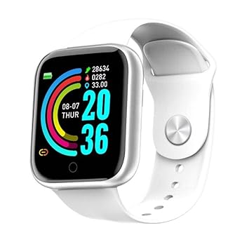 Smart Watch Man/Woman/Kids Camas with Calculate Blood Pressure,Heart Rate,Sleep Monitors,Pedometer, |10-Day Battery Life|Waterproof IP 68 Rating| Design for Heath Issue Person & Sports Activity.