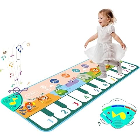 Xndryan Kids Piano Mat for Toddlers Cover
