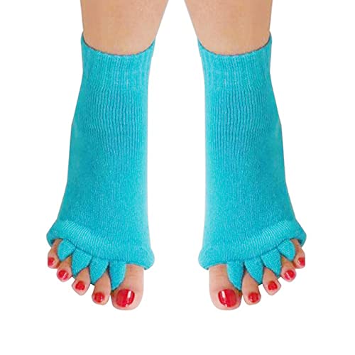 Image of AIBEARTY 1 Pair Yoga Sport Gym Five Toe Separator Socks