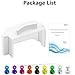 Refrigerator Door Flipper (Mullion) Repair Topper fit for Samsung Refrigerator RF28HDEDBSR, RF28HDWDBSR, RF31FMESBSR/AA, Fridge Replacement Parts Door Flipper DA97-12684D, DA97-12624B,DA97-12624A
