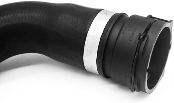 Radiator Coolant Hose Upper, Black, Synthetic Rubber, Compatible for BMW X3 E83 2004-2006, 1 Pc