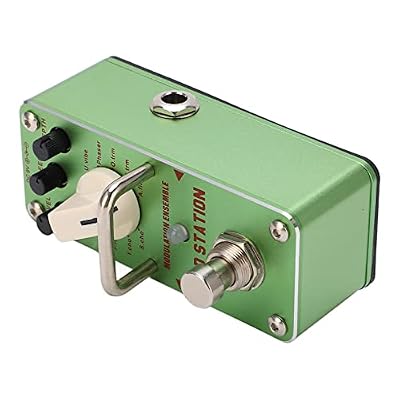 Multi Effects Guitar Pedal, Guitar Effects Pedal Guitar Effect Pedal 11 Effects Modulation Ensemble Guitar Multi Effects Pedal for for Electric Guitar