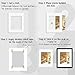 Golden State Art, Pack of 10, 11x14 for 8x10 Color Picture Photo Mat -White-core, Acid-Free - Great for Frames, Artwork, Prints, Pictures, White