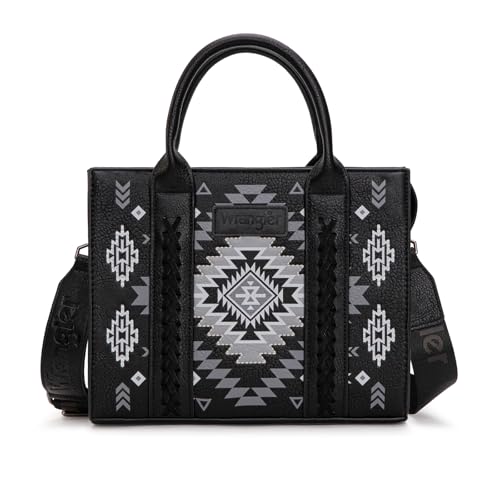 Image of Wrangler Tote Bag for Women Western Purse and Aztec Satchel Handbag