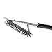 QUALLY UNITED Grill Brush, Safe to Use BBQ Brush and Scraper for Your Smooth Grilling Session - USA Trademark