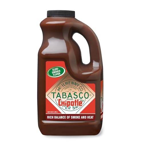TABASCO® Brand Chipotle Pepper Sauce, Medium Hot Sauce, Bulk Plastic