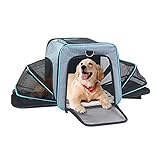 [Abmessungen(außen)]: 50 x 36 x 36cm /50 x 82 x 36cm (erweitert). Eigengewicht: 2kg. Belastung: max. 10kg. IATA geeignet, passt zwischen zwei Sitze im Zug oder vor dem Vorder- oder Rücksitz im Auto.