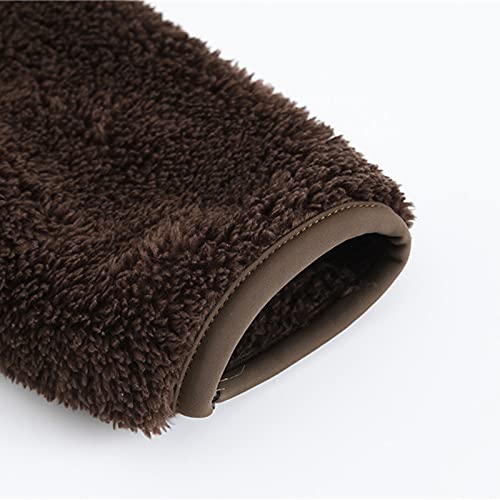 Toddler Boys Girls Warm Hooded Jacket Hoodies Cute Bear Ear Winter Solid Color Coat Fuzzy Warm Thick Clothes3