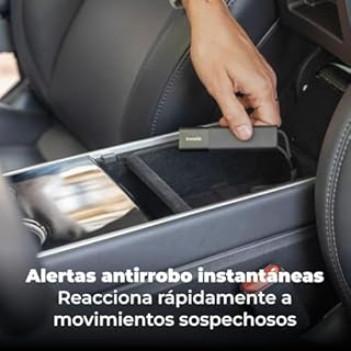 Invoxia Tracker GPS Pro - Localisation en Temps Réel - 1 an d'abonnement Inclus - pour Voitures, Motos, Enfants - Alertes de Mouvement et d’Inclinaison - Réseau 4G LTE-M - Jusqu’à 3 Mois d’autonomie