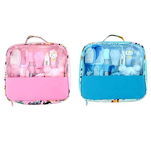Moonvvin Babypflege Kit 13 teile/satz Neugeborenen Pflegen Set Wesentliche Healthcare Zubehör für Reisen Heimgebrauch mit Tragetasche – Bild 3
