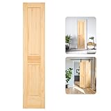 BlueHome Solid Wood Interior Door Slab 18x80 Inches Unfinished, Pre-Sanded Ready for Staining or Painting - 1.38in Thick Sliding Barn Door DIY for Indoor Spaces/Closets/Rooms/Storage