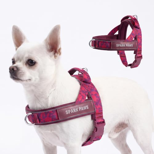 Image of Spark Paws No Pull Front Clip Dog Harness - Easy On, Padded and Lightweight