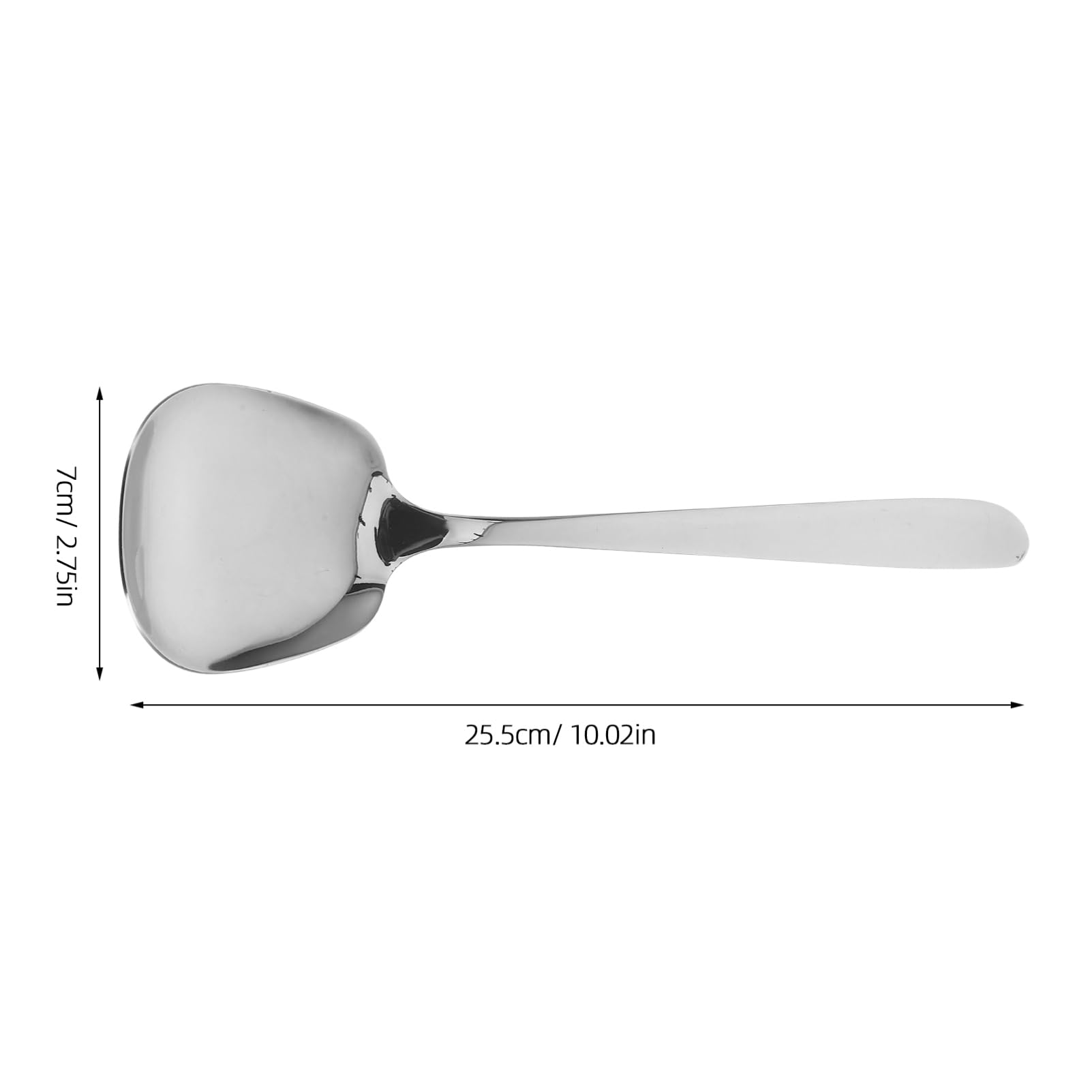 PRETYZOOM Large Serving Spoons: Stainless Steel Buffet Serving Spoons Utensils Set - for Buffet Salads Pasta Platters Cooking Dining Silverware for Kitchen 25.5cm