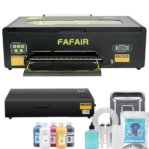 Image of FAFAIR L1800 DTF Printer, Small Business Starter Kit for Custom Print | DTF Transfer Printer, White Ink Circulation & Auto Cleaning& Anti-clogging, Multi-Material Compatible, Pre-heating Platform