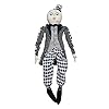 GALLERIE II Aruna Moon in Suit Top Hat Joe Spencer Gathered Traditions Soft Art Doll Fall Autumn Harvest Halloween Spooky Scary Figure Figurine Home Living Room End Table Indoor Decor Decoration
