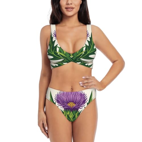 Maillot de bain deux pièces push-up idéal pour vos vacances à la plage